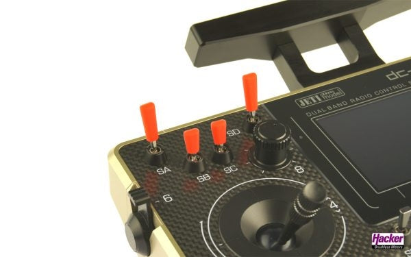 Hacker Switch Caps Red (10pcs) 80009000