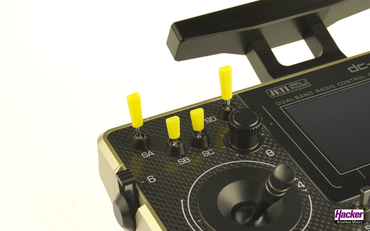 Hacker Switch Caps Yellow (10pcs) 80009004