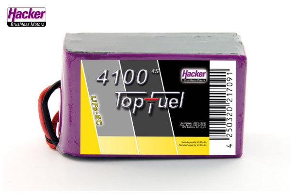 Hacker TopFuel LiFe Battery 4S 4100mAh 30C With MTAG 