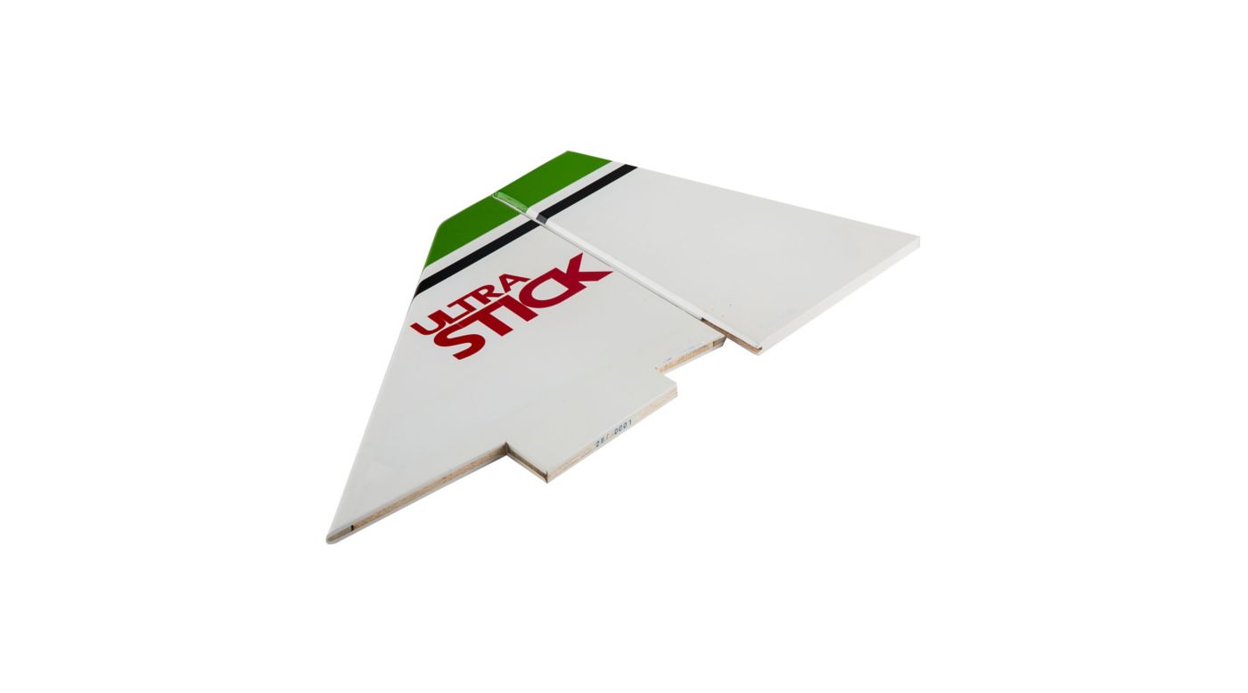 Hangar 9 Vertical Stabilizer with Rudder: Ultra Stick 30cc HAN236504