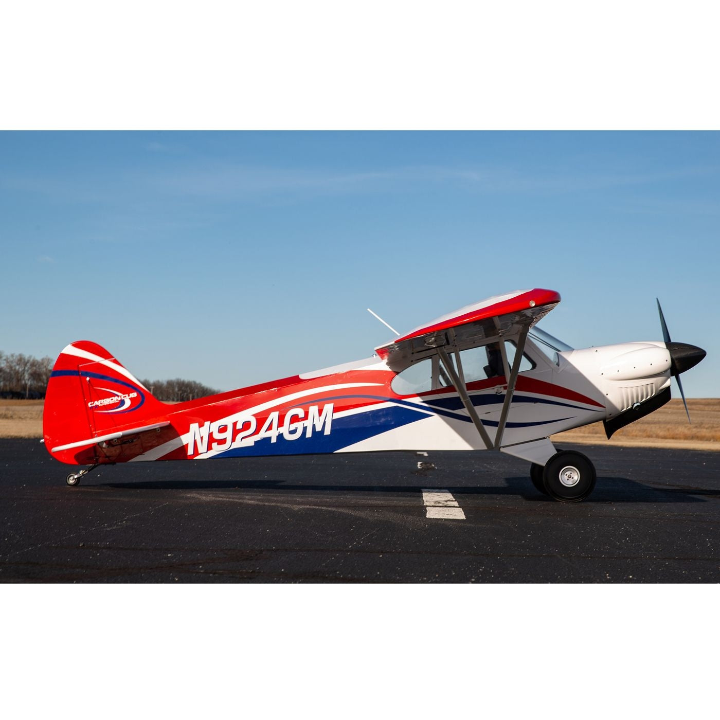 Hangar 9 Carbon Cub FX-3 100-200cc ARF, 165" HAN5280