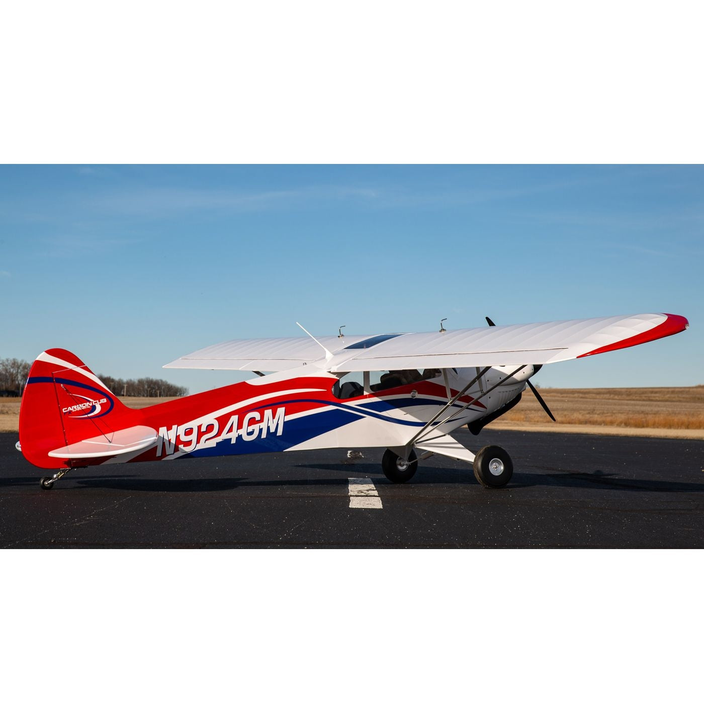 Hangar 9 Carbon Cub FX-3 100-200cc ARF, 165" HAN5280