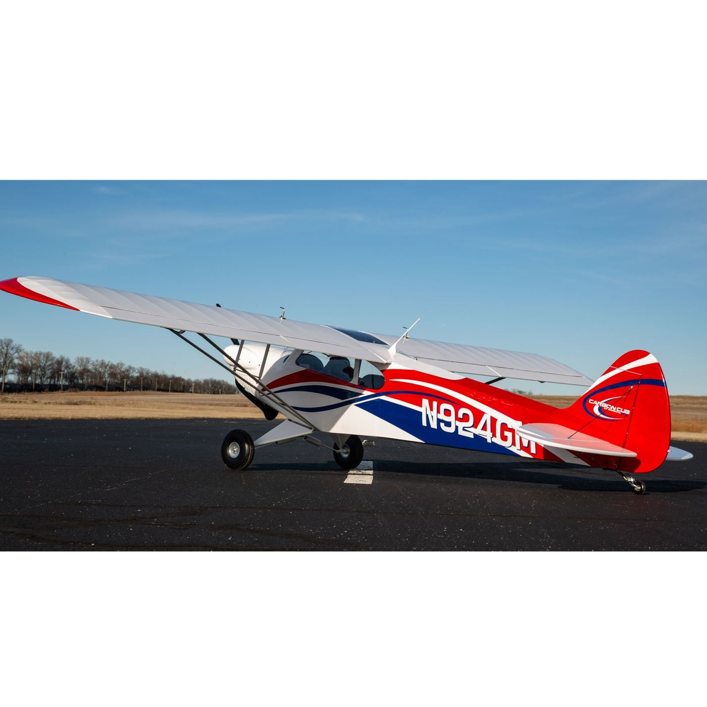 Hangar 9 Carbon Cub FX-3 100-200cc ARF, 165" HAN5280