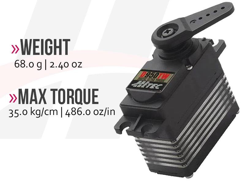 Hitec D950TW Wide Voltage Ultra Torque Servo 2221015