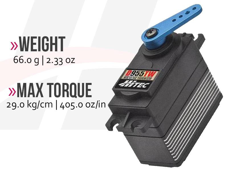 Hitec D955TW Wide Voltage Ultra Torque 2221019
