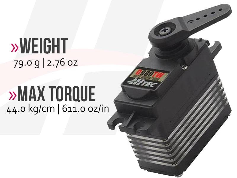 Hitec D980TW Wide Voltage Monster Torque Servo 2221020