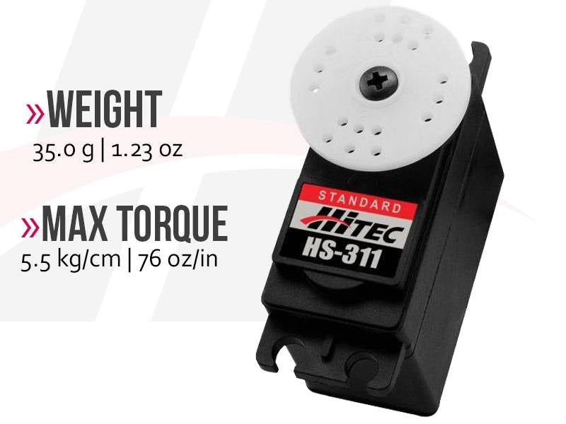 Hitec HS311 Standard Servo (High Impact Gears)