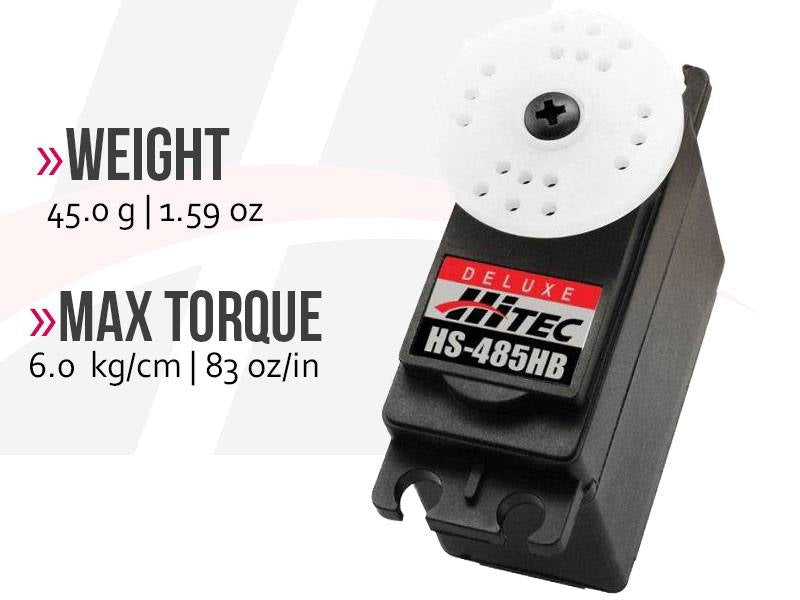Hitec HS485HB Standard Servo Deluxe Dual BB