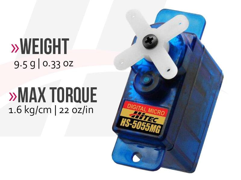 Hitec HS5055MG Digital Feather Servo