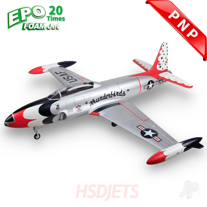 HSD Jets T-33 8kg Turbine Foam Jet, Thunderbird (PNP, no turbine)