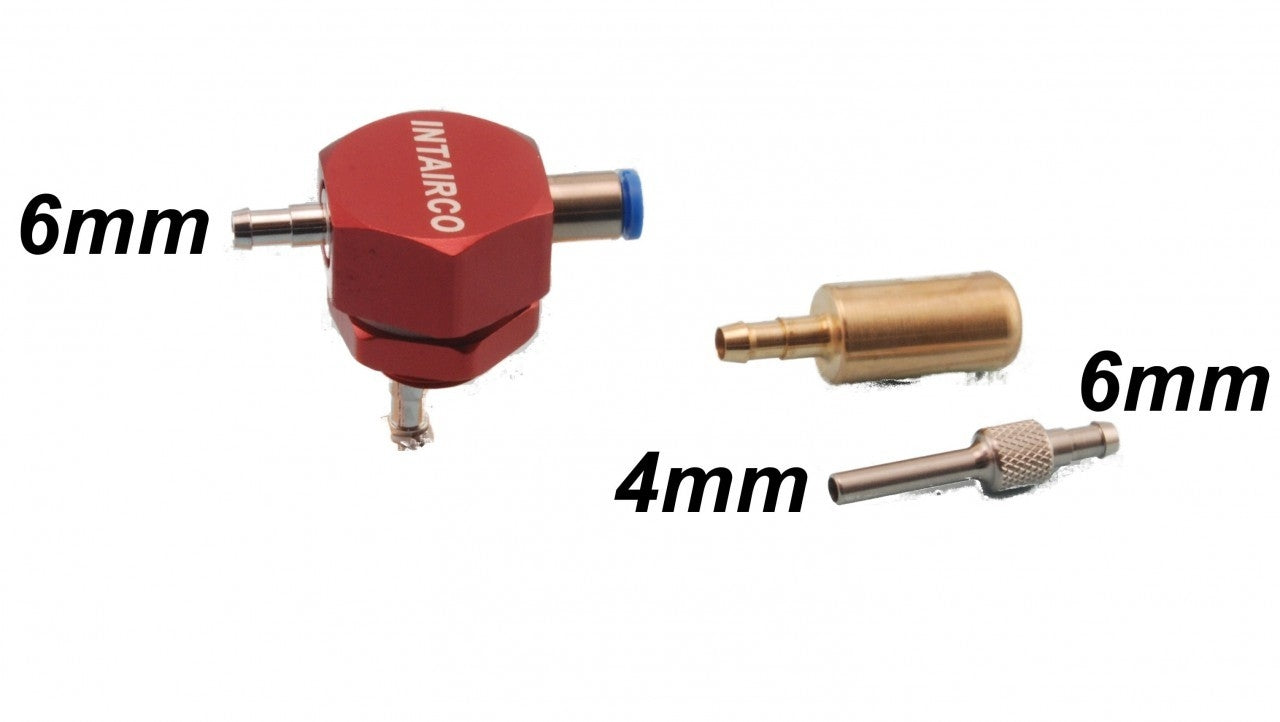 Intairco Fuel Drum Cap Adaptor- with Clunk and 4mm Fueling Probe IAC-294-1