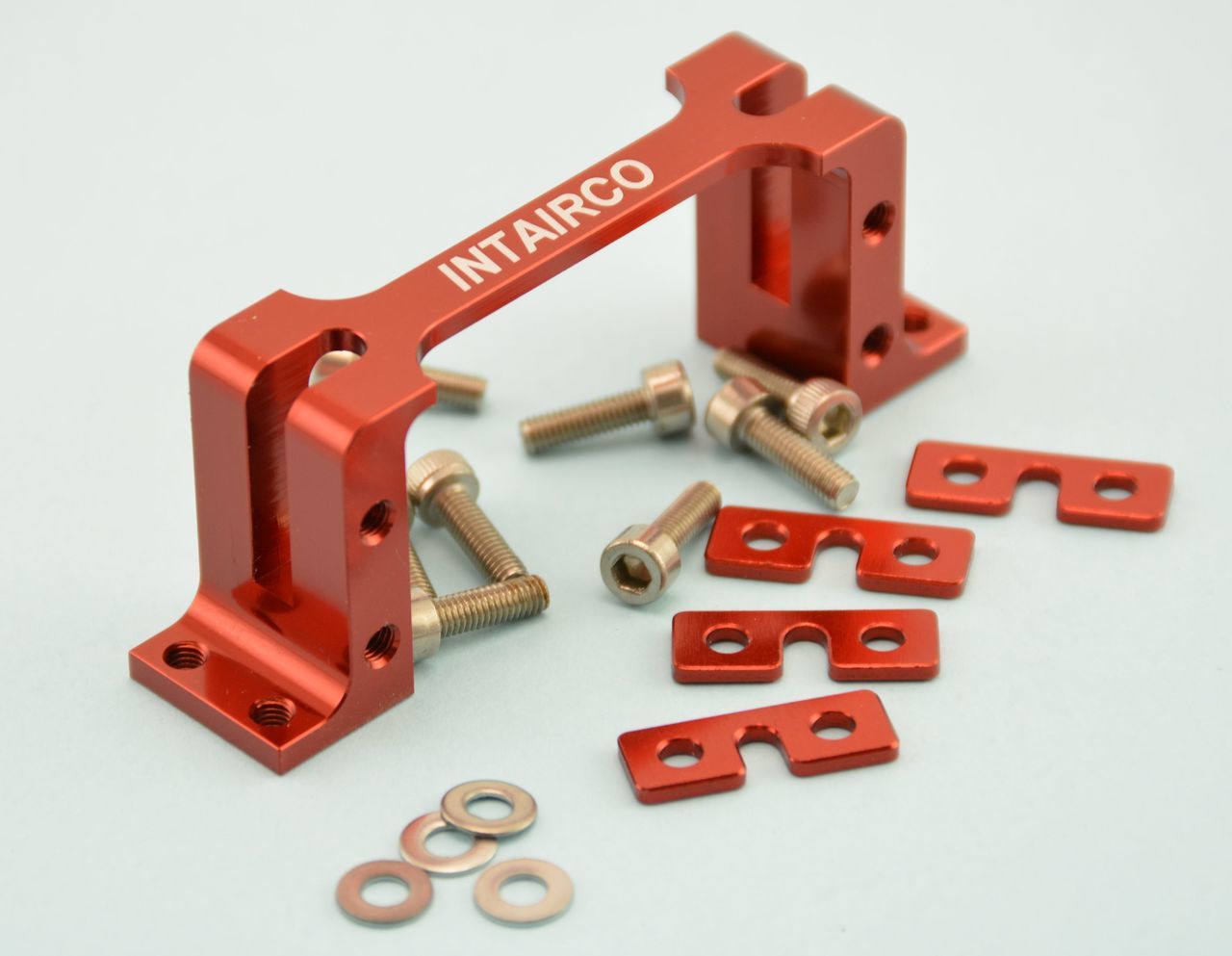 Intairco CNC Servo mount inc Servo Washers and Mounting Hardware - Suits Standard Size JR / Spektrum Futaba & Hitec Servos by Intairco IAC-670-1