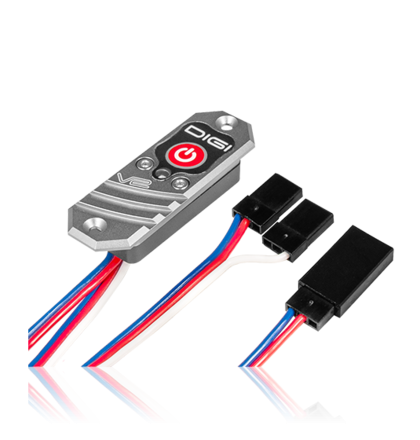 DigiSwitch V2 Electronic Switch / User Adjustable Regulated Output JR/JR Connectors from Powerbox 6430