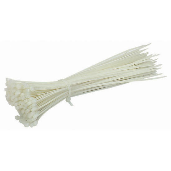 Cable Ties - 2.5 x 100mm - White - Pack Of 100