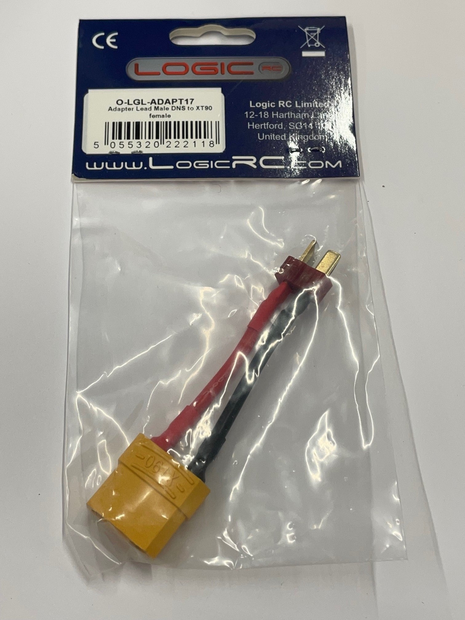 Logic RC Adapter Lead Male Deans to XT90 female O-LGL-ADAPT17