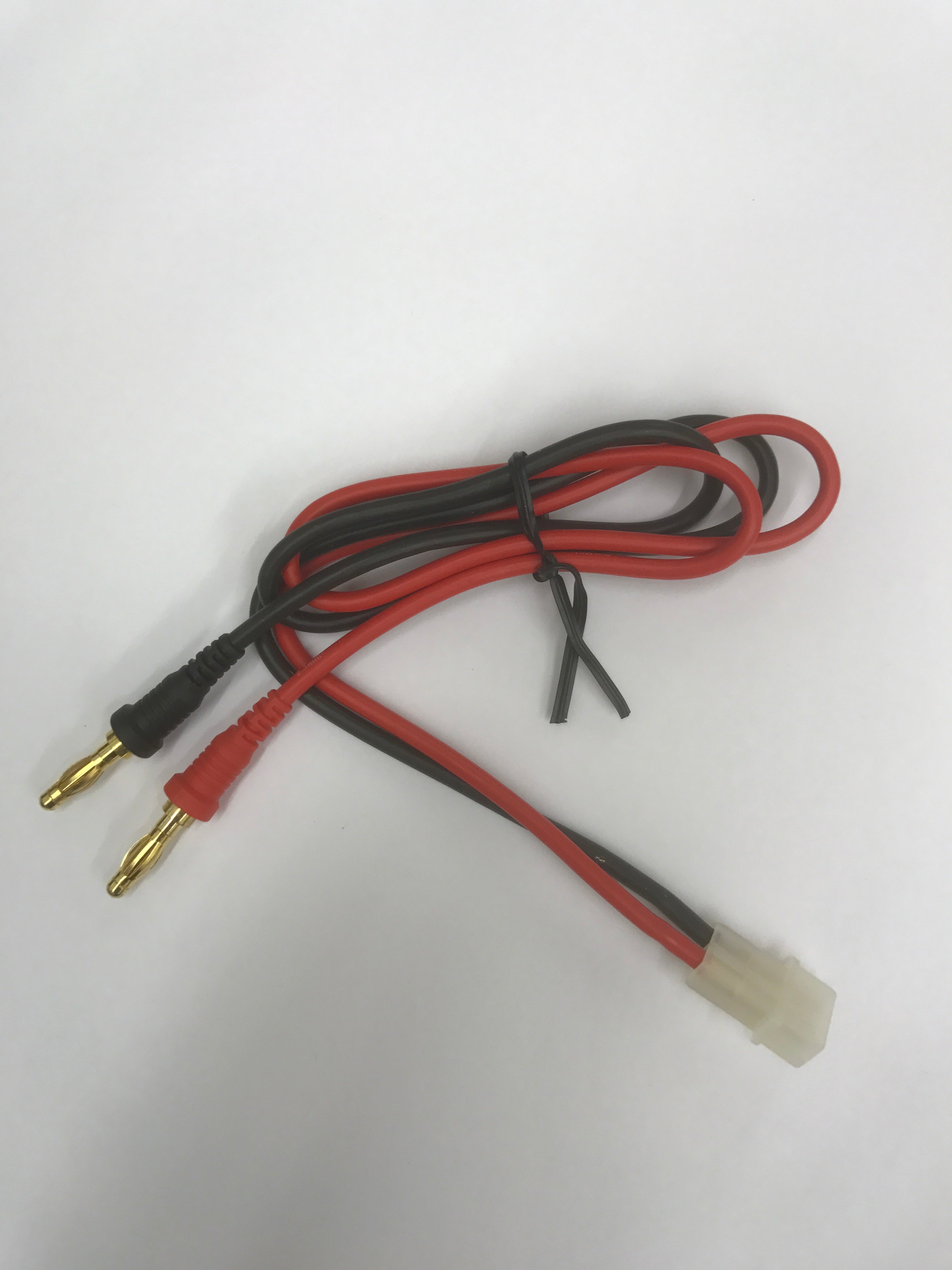 Tamiya Charge Lead with 4mm Banana Plugs 0.5M Long