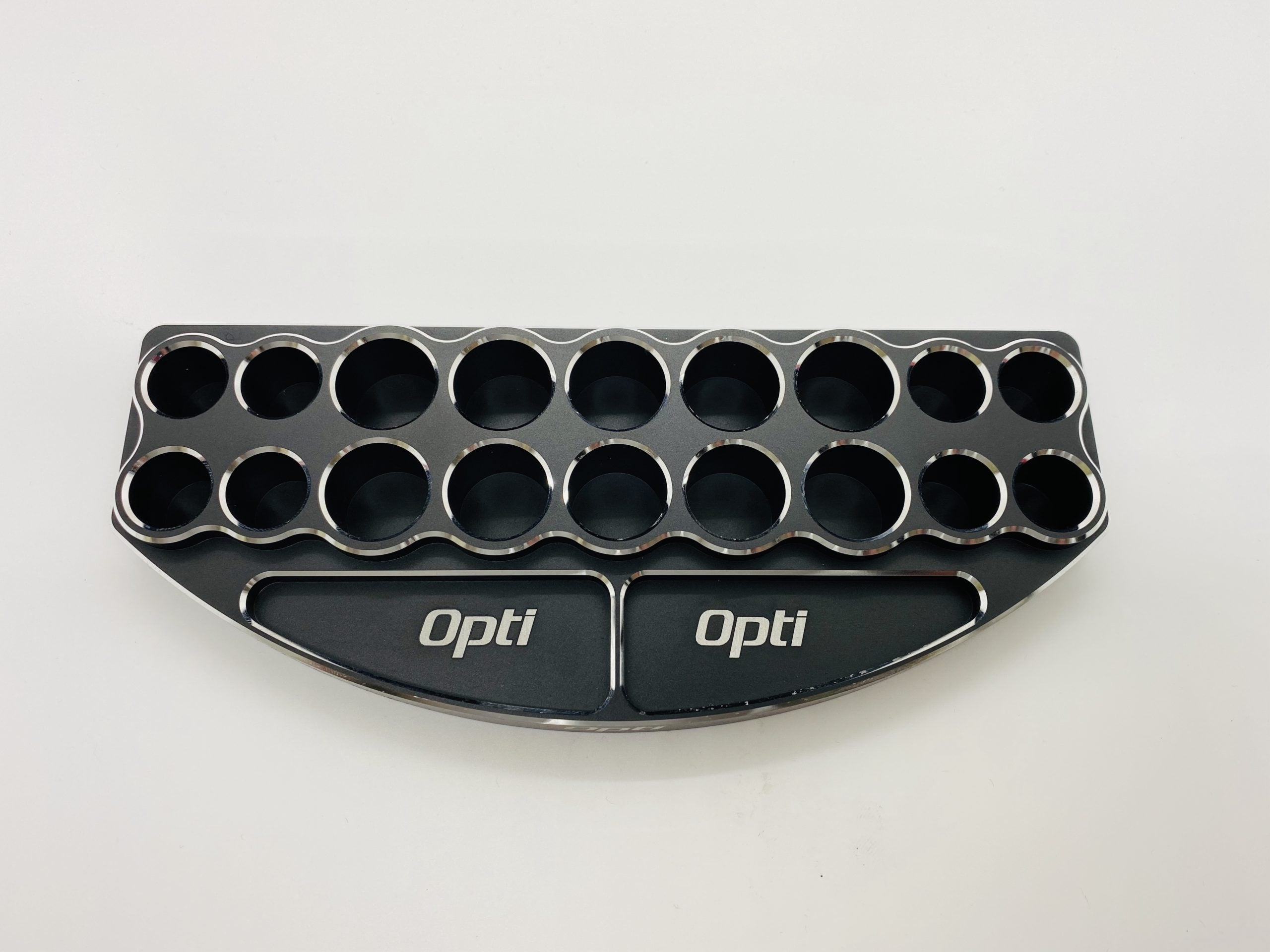 Optipower Aluminium Alloy Tool Rack - Black