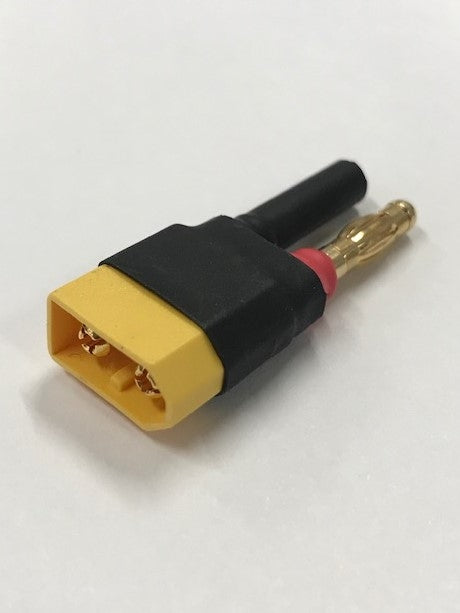 XT60 Male - HXT/4mm Bullets Compact Adapter