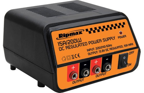 Ripmax Power Supply 13.8v 15A 200W	O-IP2001	