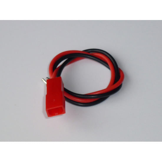 JST Mini - Female Pigtail Connector with 150mm 20AWG Silicone Wire