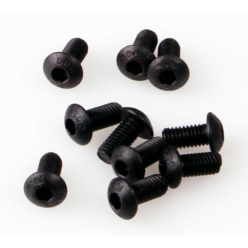 Kuza Servo Screws For JR 23T / Futaba 25T 3x6mm For Metal Servo Gears 10pcs.
