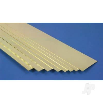 K&S 1/4in 36in Brass Strips, .064in Thick KNS9727