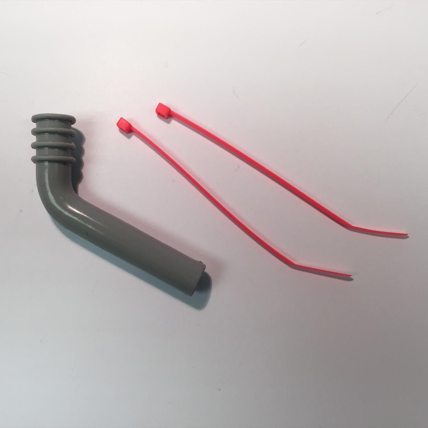 Logic Silicone Exhaust Deflector 9mm 45 Deg LST07