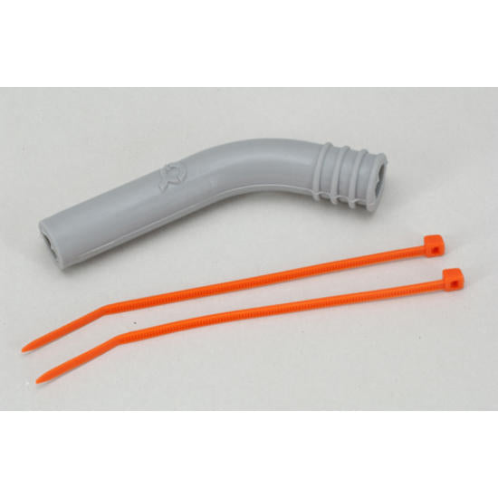 Exhaust Deflector - 9mm Int. Dia L-MG129-2