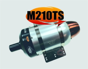 JetsMunt Merlin M210TS 210N thrust. (47 lb) Turbine Engine