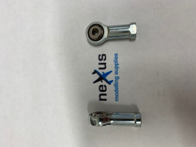 M4 Heavy Duty Swivel Connection RH Thread to Suit a M4 Push Rod and 4mm Bolt