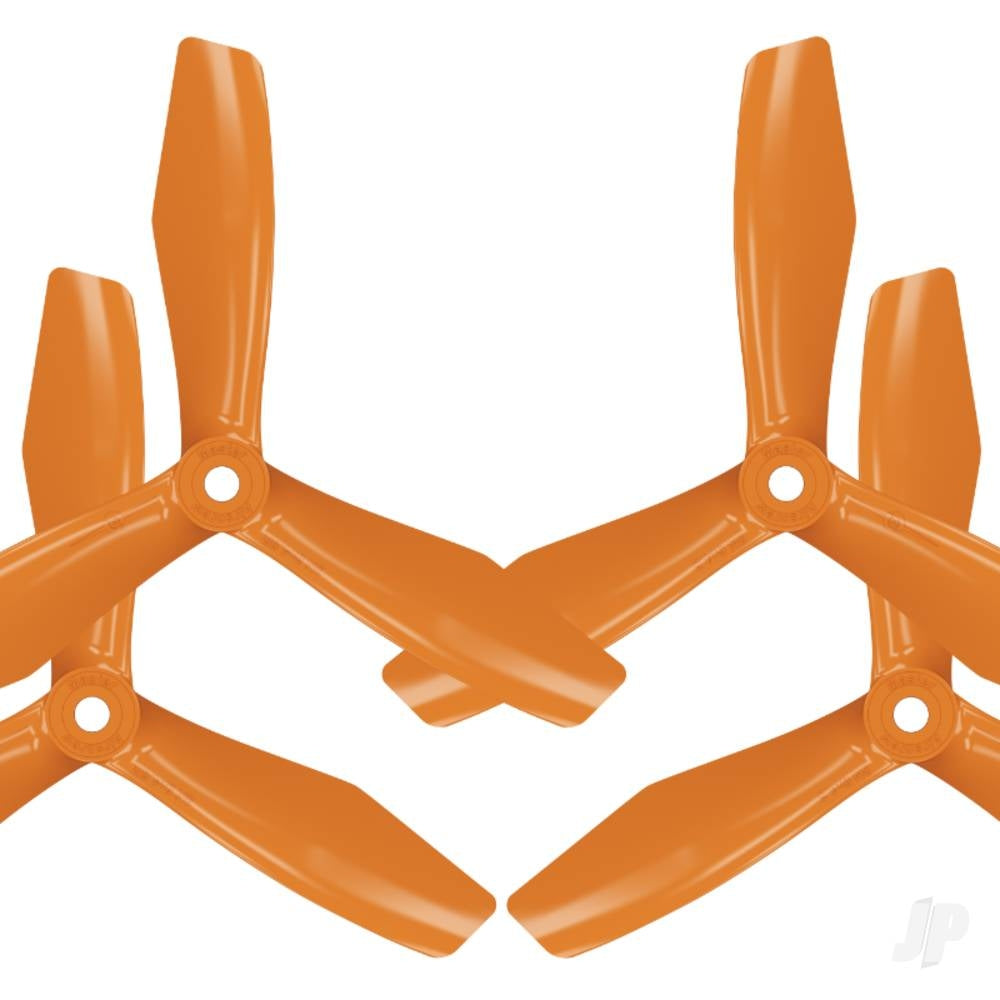 Master Airscrew 5x4.5 BN 3-Blade FPV Propeller Set x4 Orange MAS3N05X45SO4