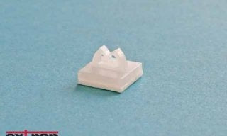 Wire Clip self adhesive 4mm X7060-4