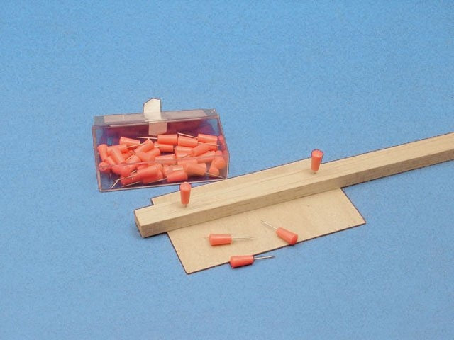 Modelling Pins With Plastic Head 50pk X3441