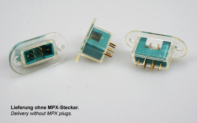 Emcotec MPX Housing with Flange 8 pieces Clear A85014