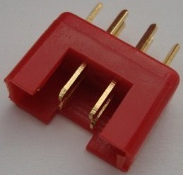 MPX Connector Red - Male 