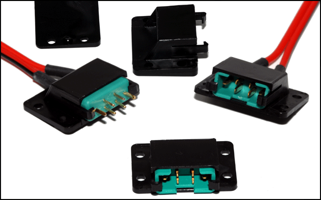 Emcotec MPX physical protection clip, screwable, 4 pieces