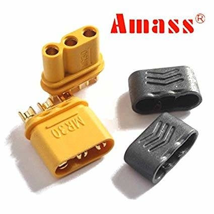 MR-30 Connector Set Male and Female One Pair by Amass