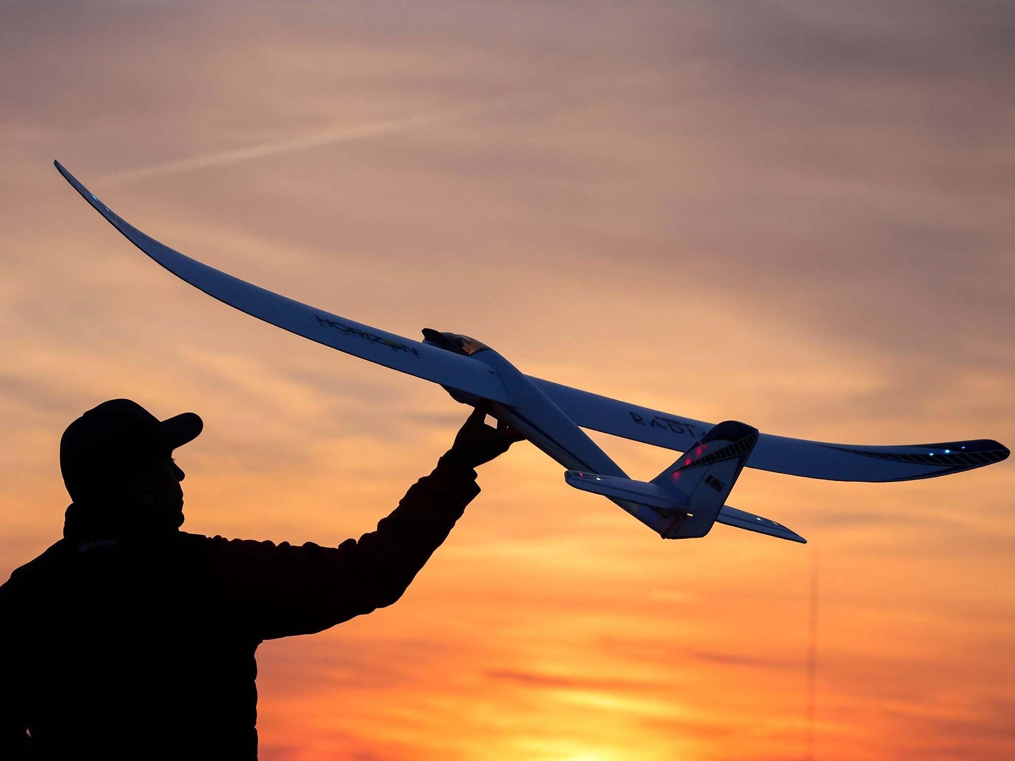 NEW E-Flite Night Radian FT 2.0m BNF Basic with AS3X SAFE & Smart Select EFL36500