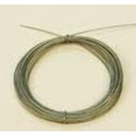 1.5mm Nylon Covered Trace Wire Extra Flexible 275lb 120kg strain 5m length Push Pull