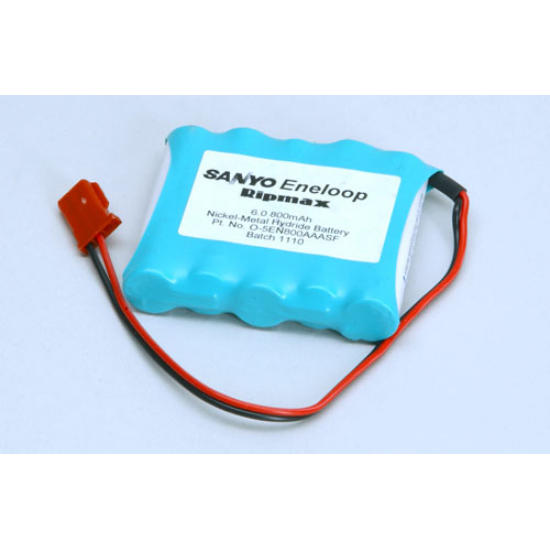 Ripmax Panasonic Eneloop 6.0v 800mAh AAA Ni-MH Rx Pack Flat