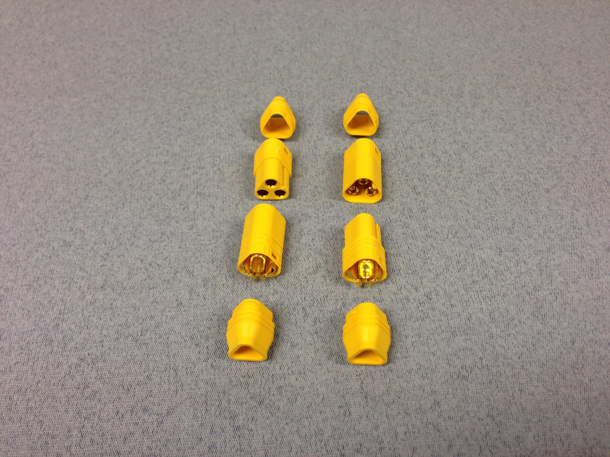 Logic RC MT60 3Pole Connector 2prs O-FS-MT60/02