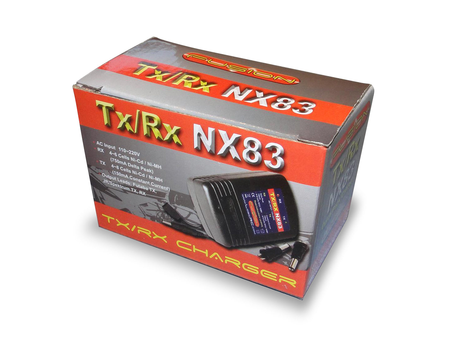 Fusion NX83 Tx/Rx AC Wall Charger for Futaba & JR TX / RX O-FS-NX83