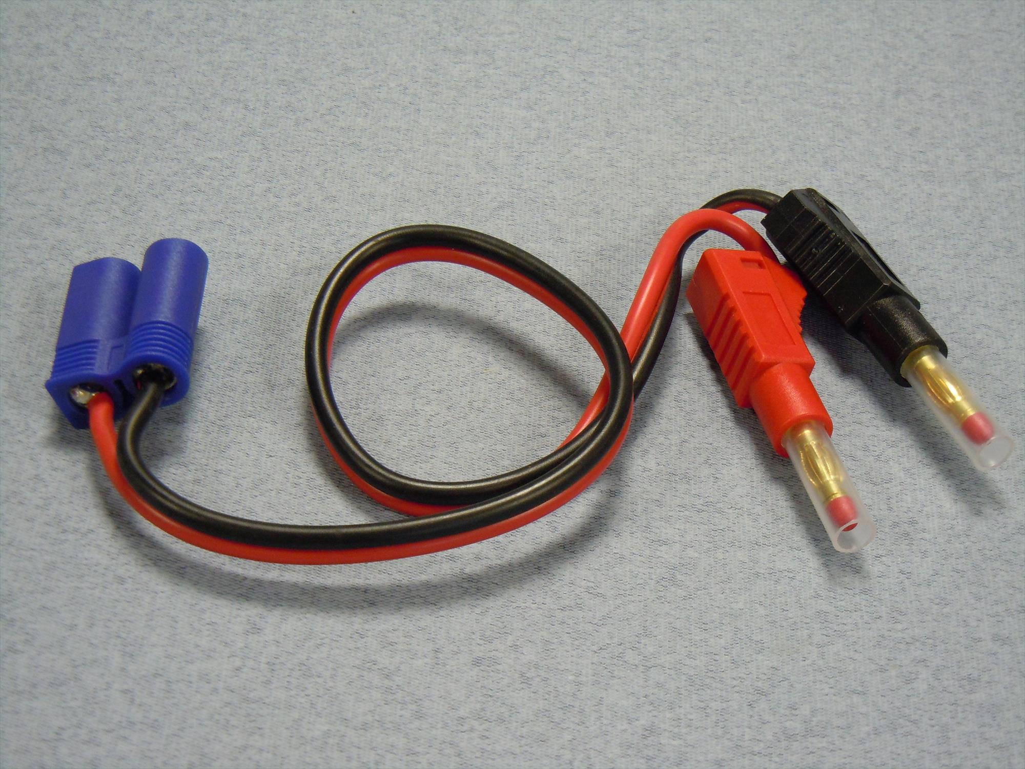 Logic RC Charge Lead : 4mm~EC5 O-LGL-CLEC5