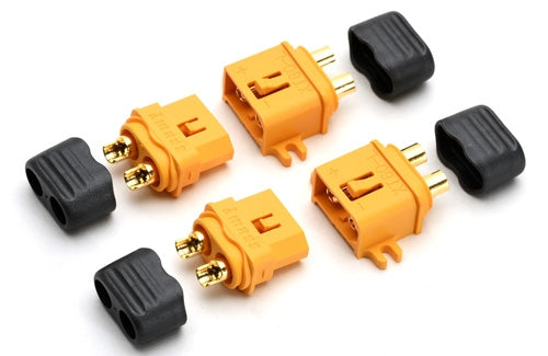 Ripmax XT60 Secure Connector Side Mount (2 Pairs) O-RAXS/02