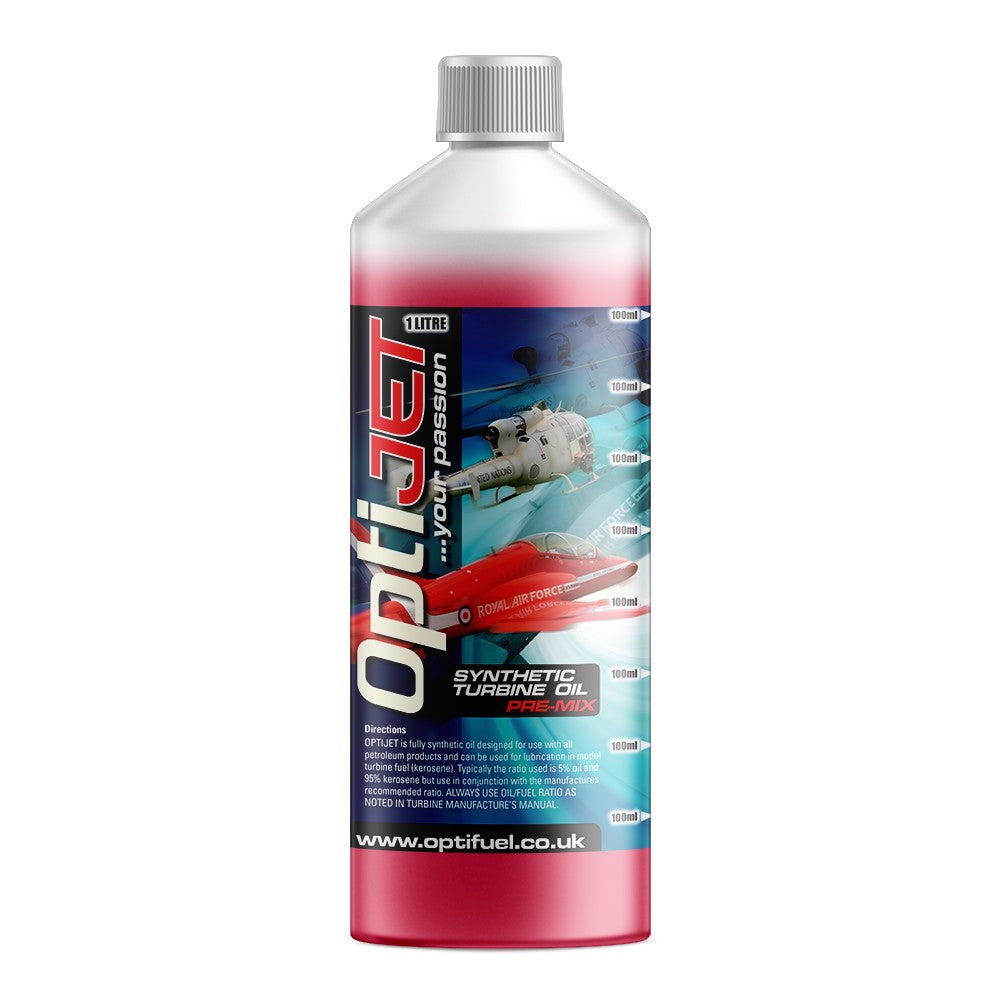 Optifuel Optijet Synthetic Turbine Oil Pre-Mix 1L OPTI-Premix