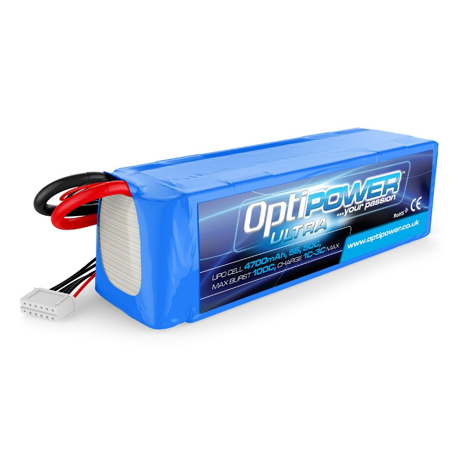 Optipower LiPo Battery 4700mAh 5S 50C OPR47005S50