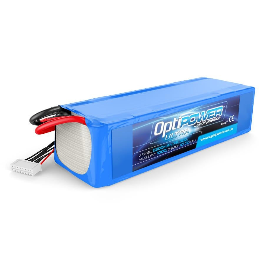 Optipower Ultra LiPo Battery 5300mAh 7S 50C OPR53007S50