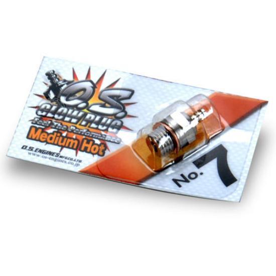 O.S. No.7 (Medium/Hot) Glow Plug