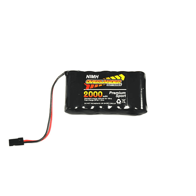 Overlander Premium Sport 2000mAh Nimh 4/5 AF 6v Flat 1756