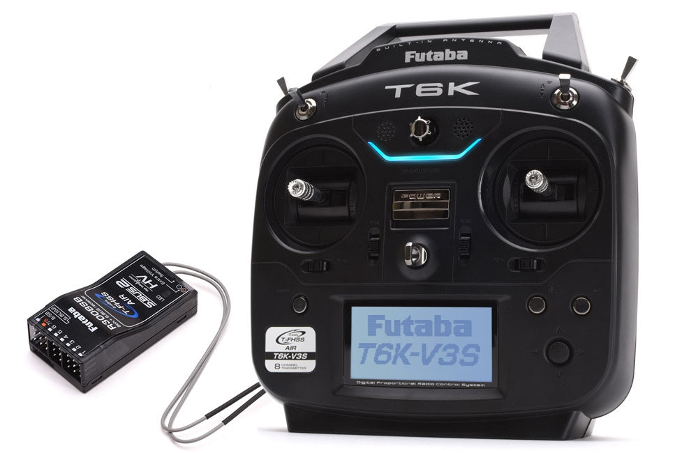 Futaba T6K V3 8 Channel 2.4GHz T-FHSS (Dry) & R3008SB Receiver